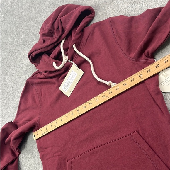 NEW Pact XS Womens Red Burgundy Hoodie Unisex One-for-All‎ Hoodie - Picture 5 of 11